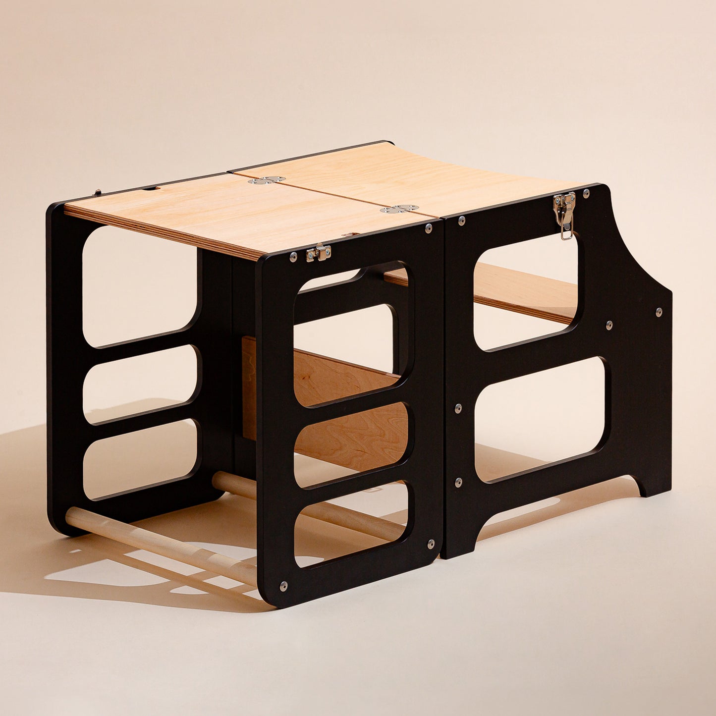 3 in 1 Folding Learning Tower & High Chair
