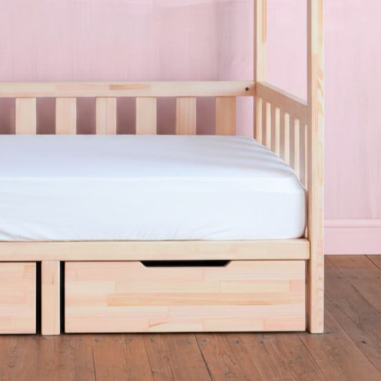 Wasserdichter Matratzenschoner aus gebürsteter Baumwolle