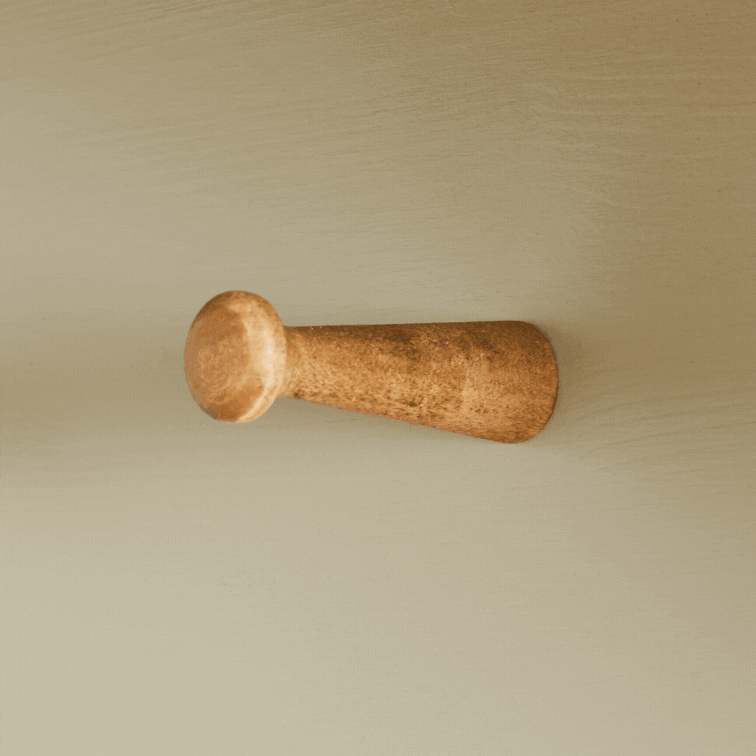 Solid Pine Customisable Wall Mounted Coat Hook