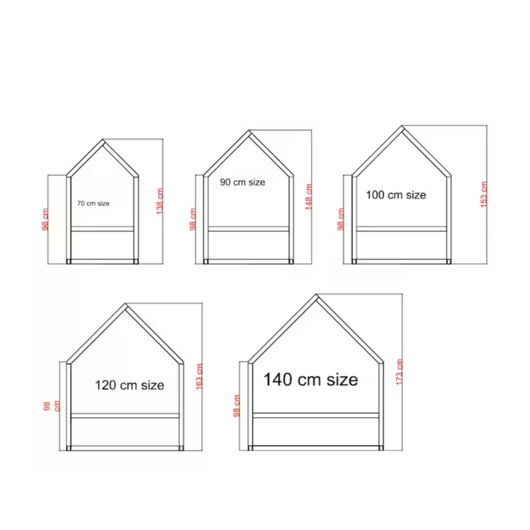 Toddler House Bed