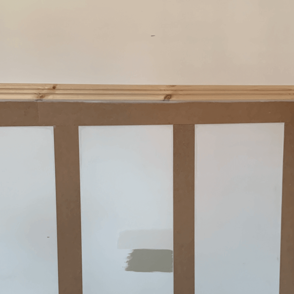 @thebeagleandthenewbuild Kinderzimmer mit Shaker-Paneelen