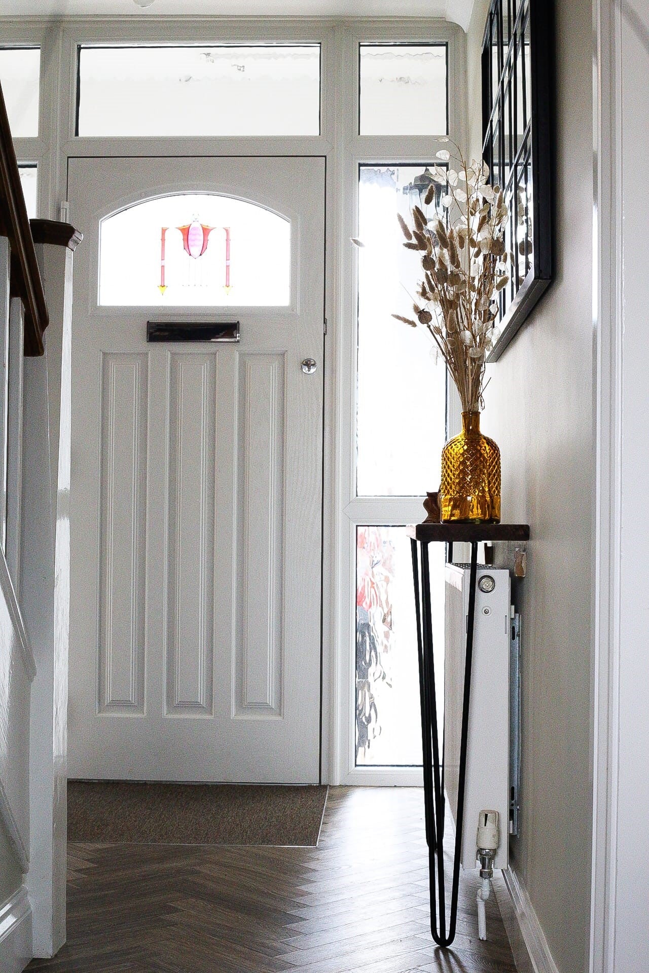 Rustikale Heizkörperverkleidung 100 cm x 22 cm