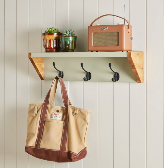shelves coat hooks