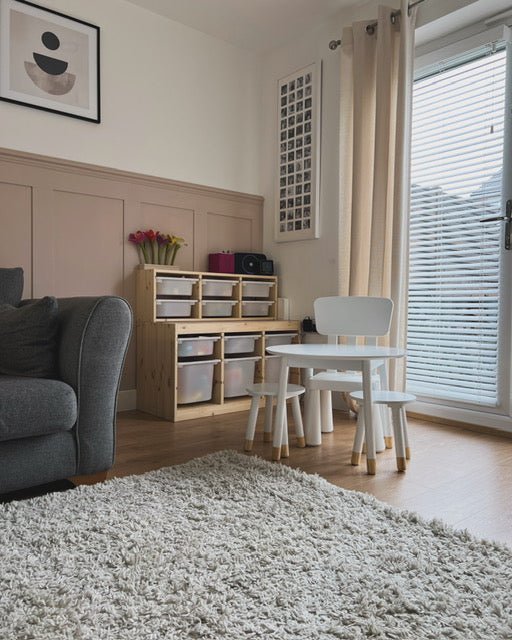 kids storage small room