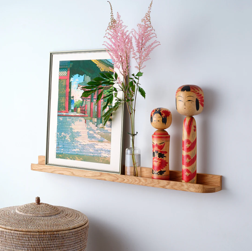 ladder shelving unit