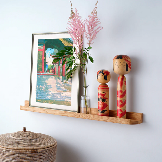 ladder shelving unit