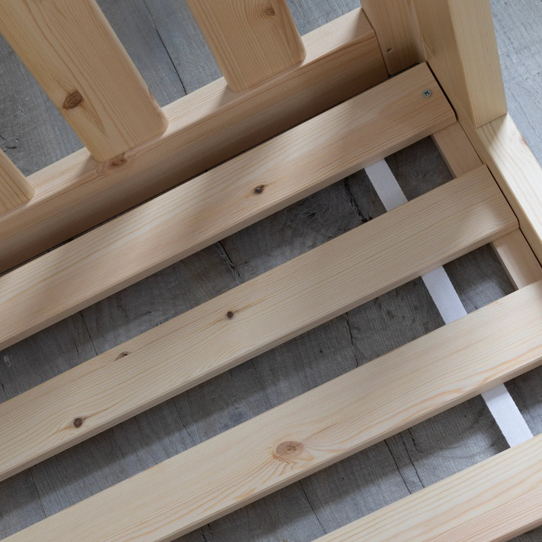 What are the safety considerations for a toddler sleeping on a floor bed?