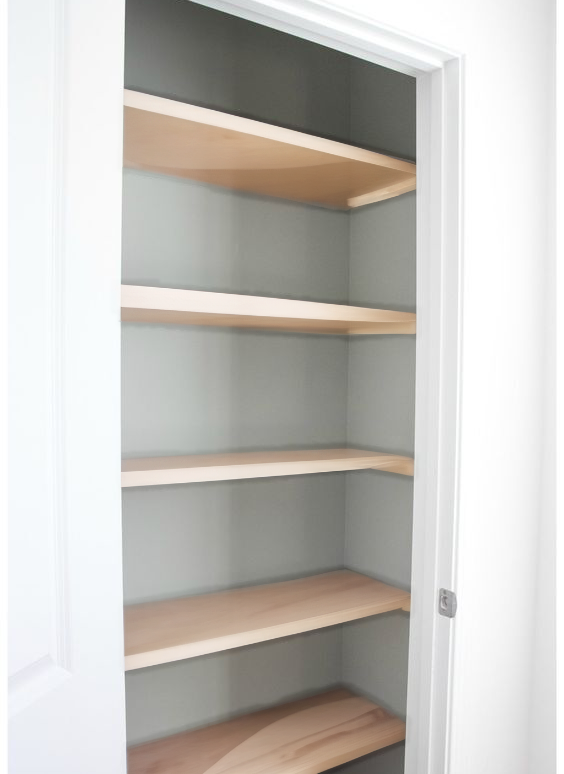 Pantry In-Built Storage Shelves - 50 cm by 61 cm