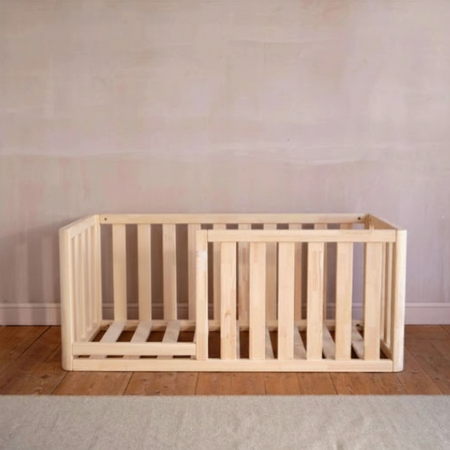 High Sided Toddler Floor Bed