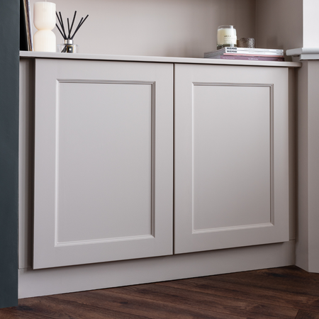 Paintable Built In Alcove Cupboard