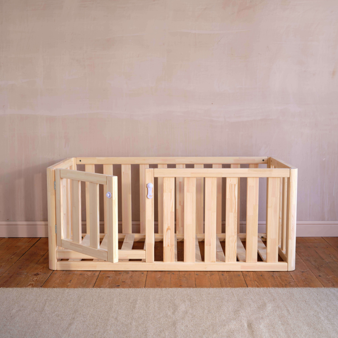 High Sided Toddler Floor Bed