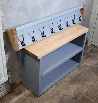 Coat Hook and Shoe Rack Storage Wide - 75 cm by 30 cm by 45 cm