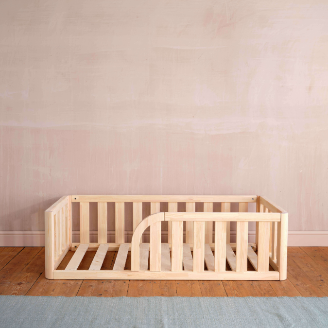 Toddler Floor Bed and Mattress Bundle