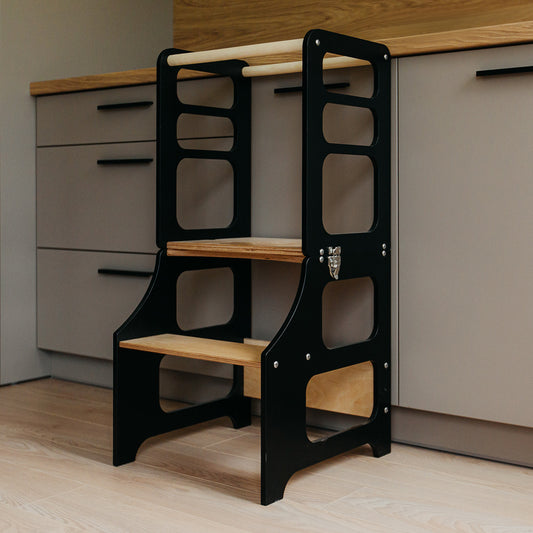 2-in-1 Lernturm &amp; Spieltisch