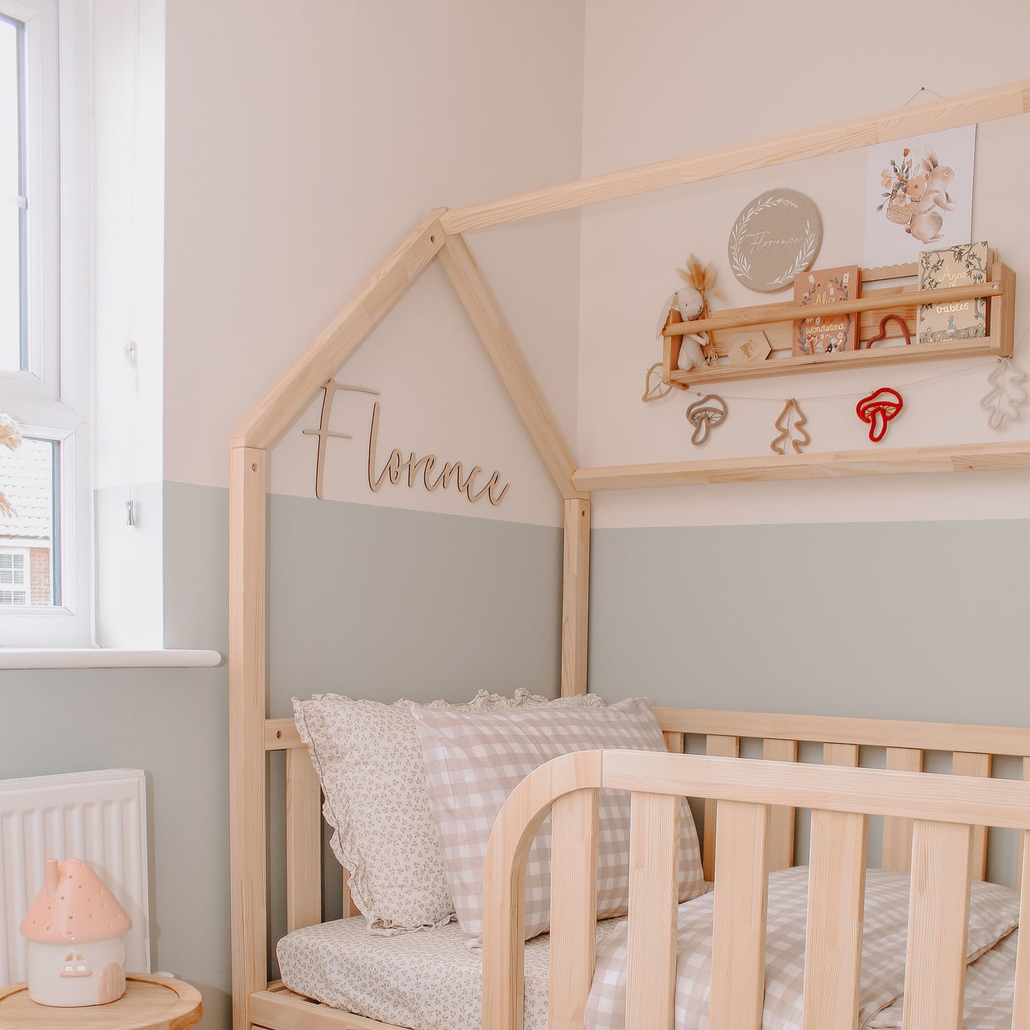 Toddler House Floor Bed