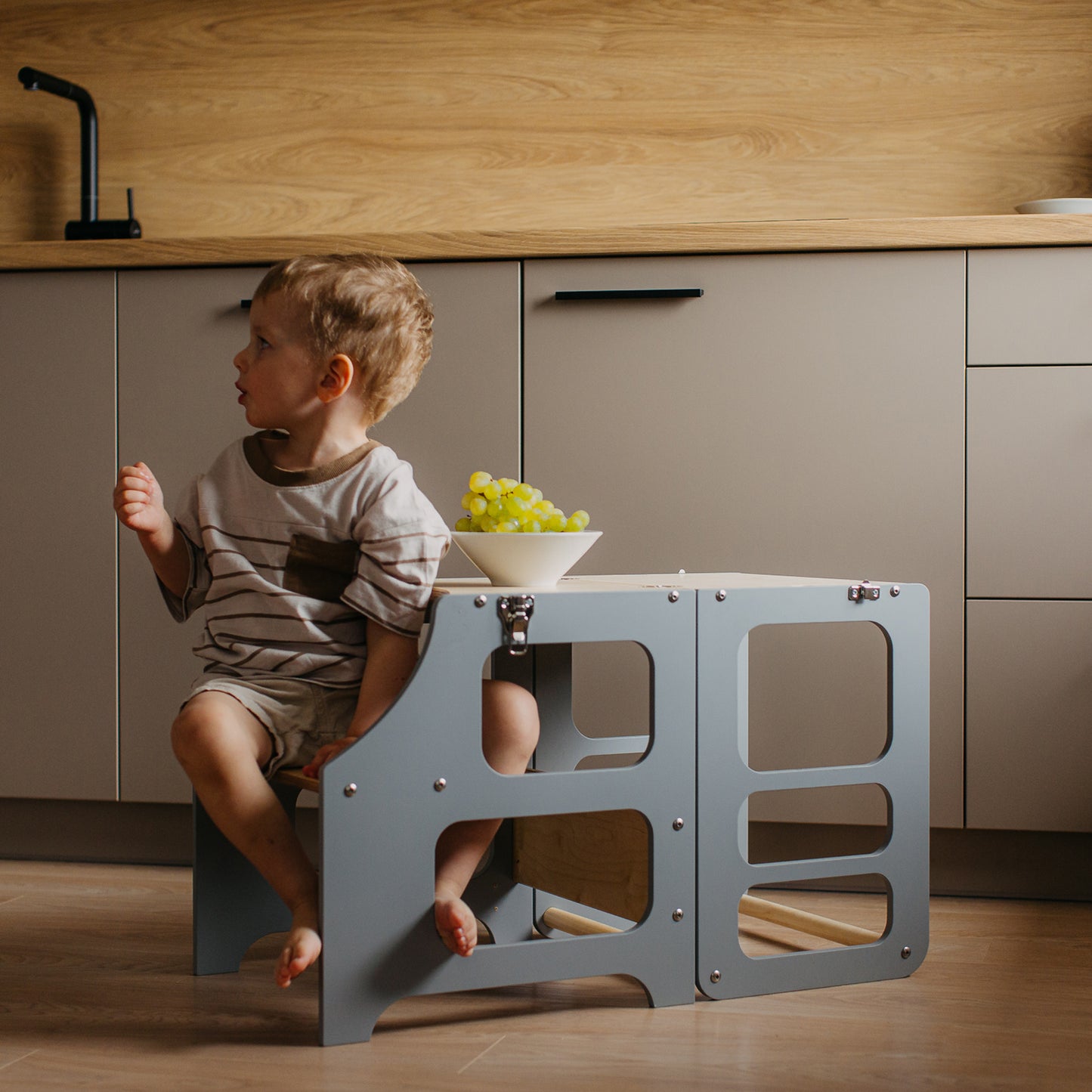2 in 1 Learning Tower & Play Table