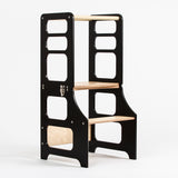 Plywood & Black Colour