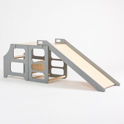 Toddler Tower Slide Grey