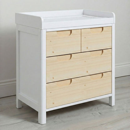 Transition Chest of Drawers with Changing Topper
