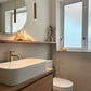 Solid Wood Floating Shelves - 55 cm by 18 cm