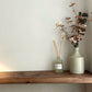 Solid Wood Floating Shelves - 55 cm by 18 cm
