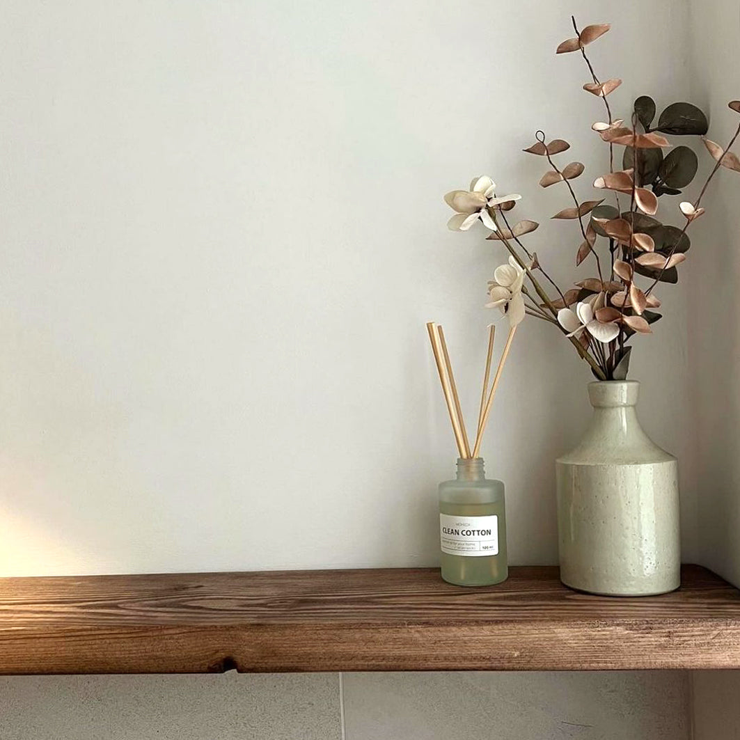 Solid Wood Floating Shelves - 144 cm by 22 cm