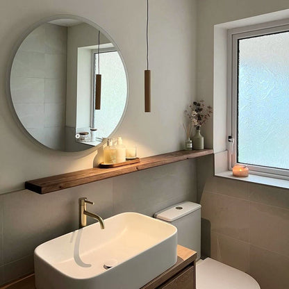 Solid Wood Floating Shelves - 133 cm by 20 cm