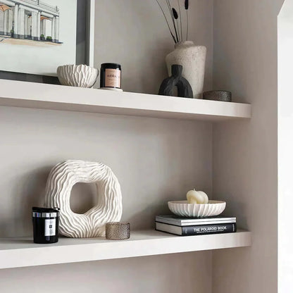 Paintable Alcove Floating Shelves - 98 cm by 25 cm