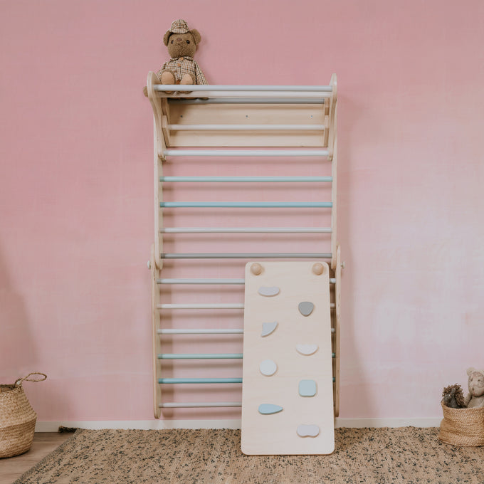 Swedish Wall 2-in-1 Climber Set with Ramp