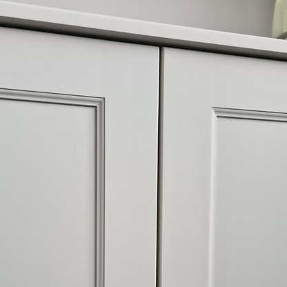 Paintable Built In Alcove Cupboard - 98 cm by 34 cm by 70 cm