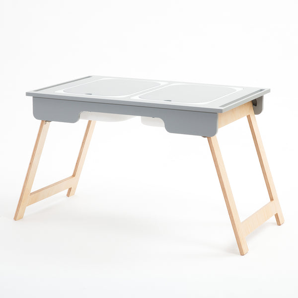 Contreplaqué et gris