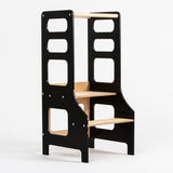 Plywood & Black Colour