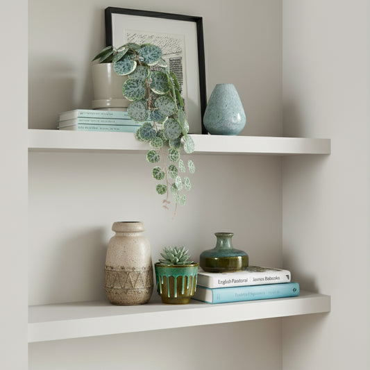 Paintable Alcove Floating Shelves