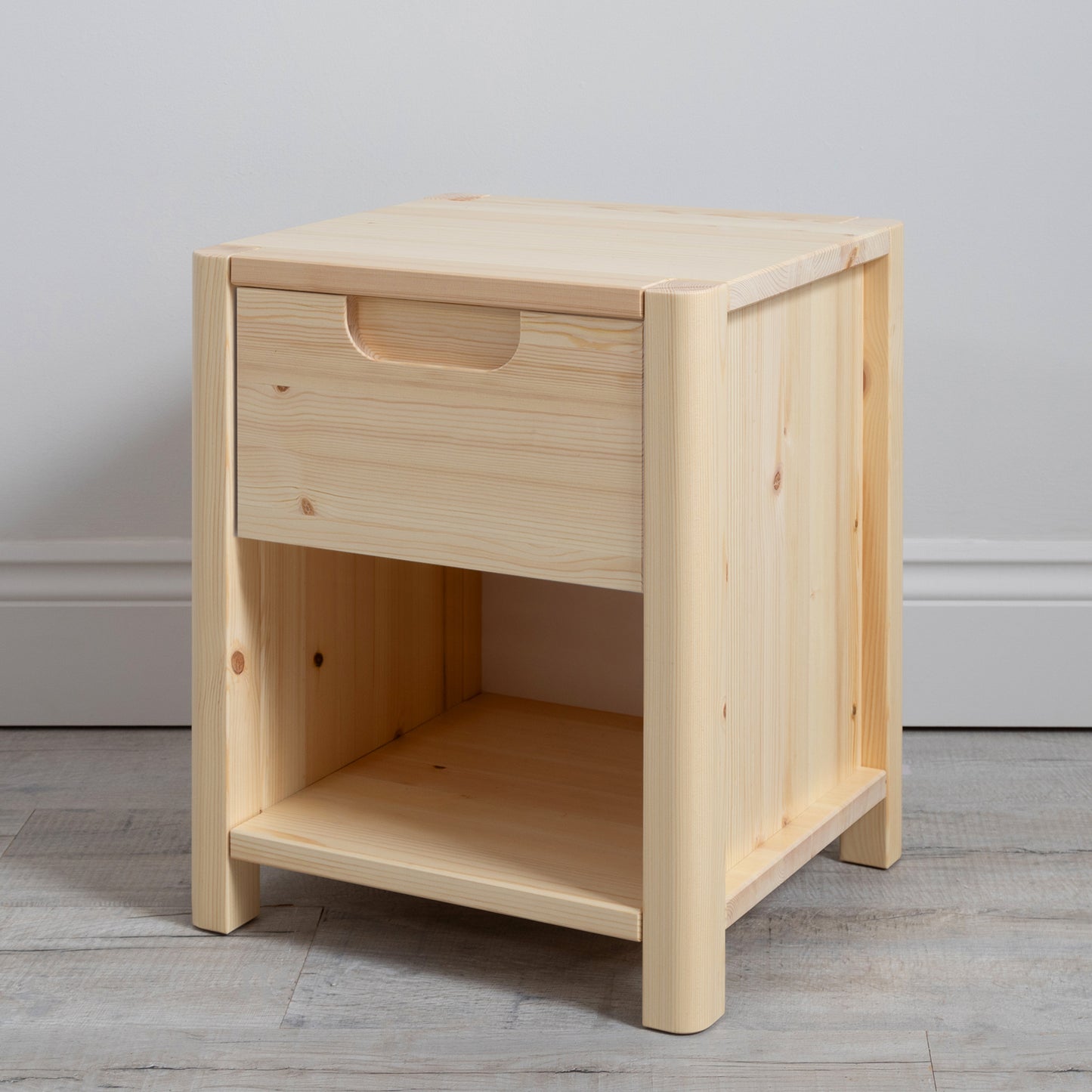 Toddler Bedside Table Natural