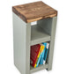 Wooden Bedside Table / Side Table - 35 cm by 22 cm by 55 cm