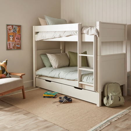Hamptons Detachable Bunk Bed with Optional Trundle & Mattress