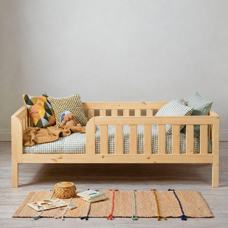 Roomix Transition Elevated Toddler Bed Natural