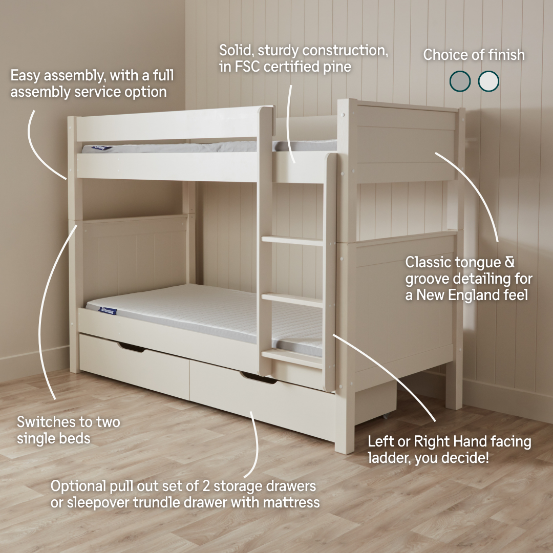 Hamptons Convertible Bunk Bed