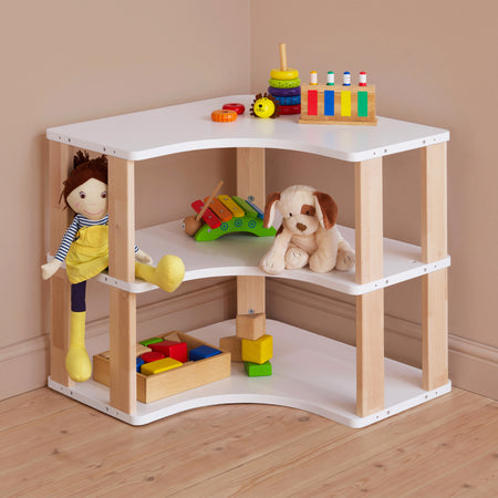 Étagères d'angle Montessori