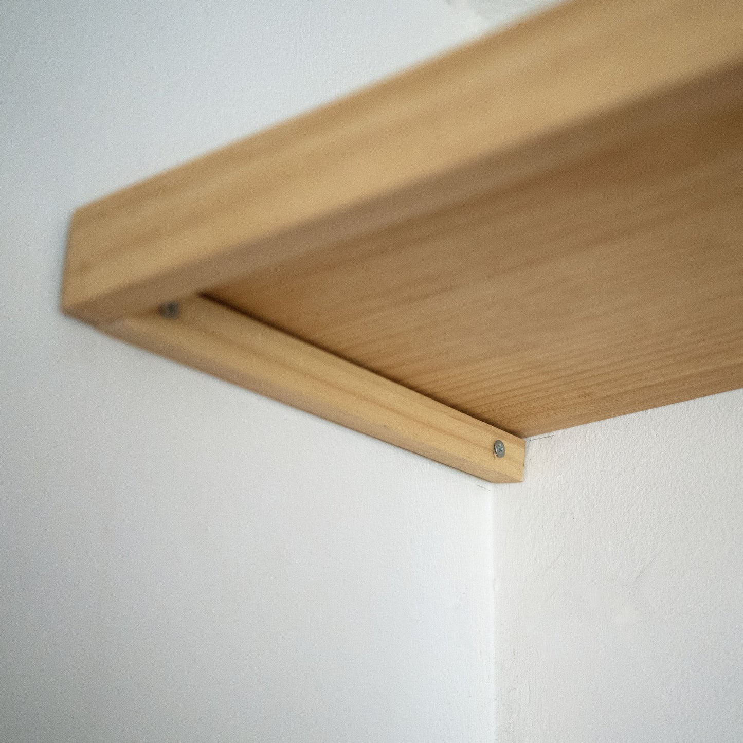 Solid Wood Alcove Floating Shelves - 50.8 cm by 15 cm