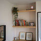Solid Pine Wood Alcove Floating Shelves - 97 cm by 39.5 cm