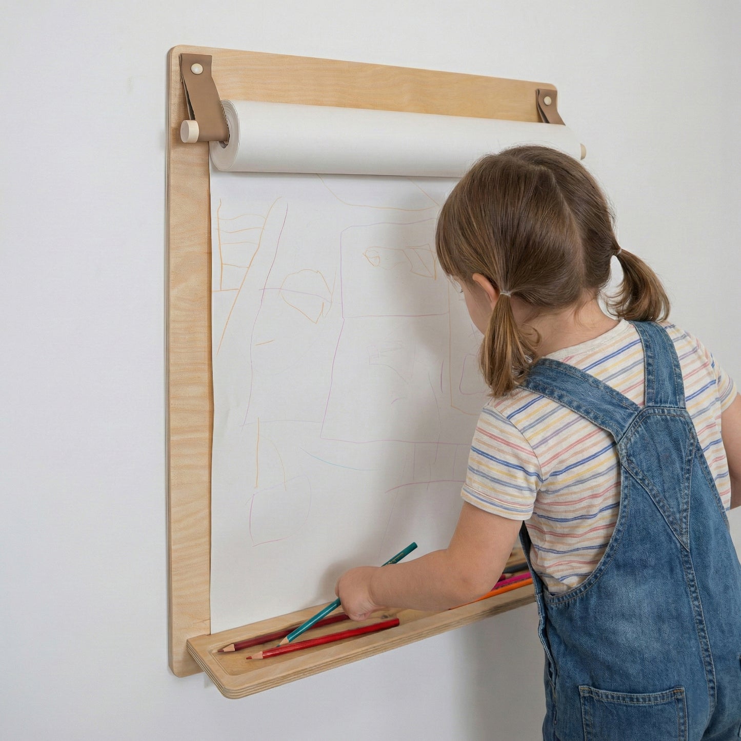 Kids Wall Mounted Drawing Board