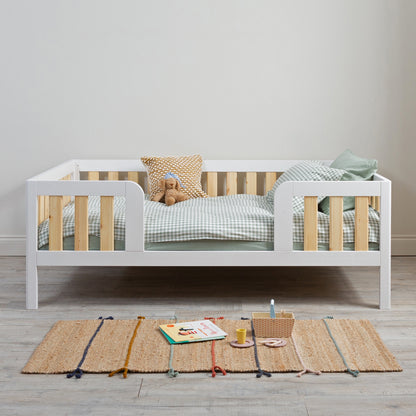 Roomix Transition Elevated Toddler Bed White