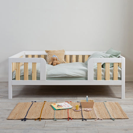 Roomix Transition Elevated Toddler Bed White