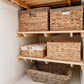 Airing Cupboard Wooden Slatted Shelves - 111 cm by 55 cm