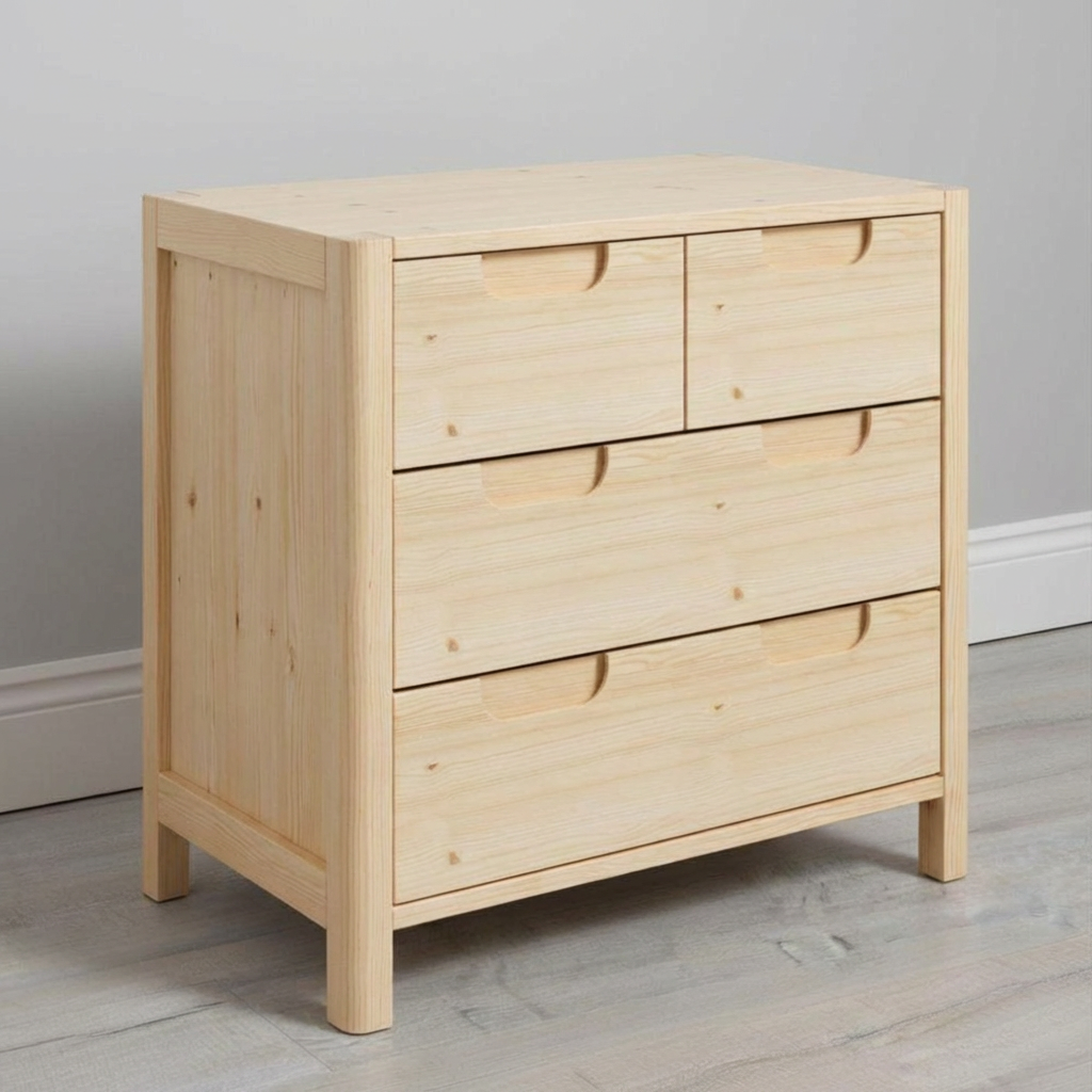 Transition Chest of Drawers with Changing Topper