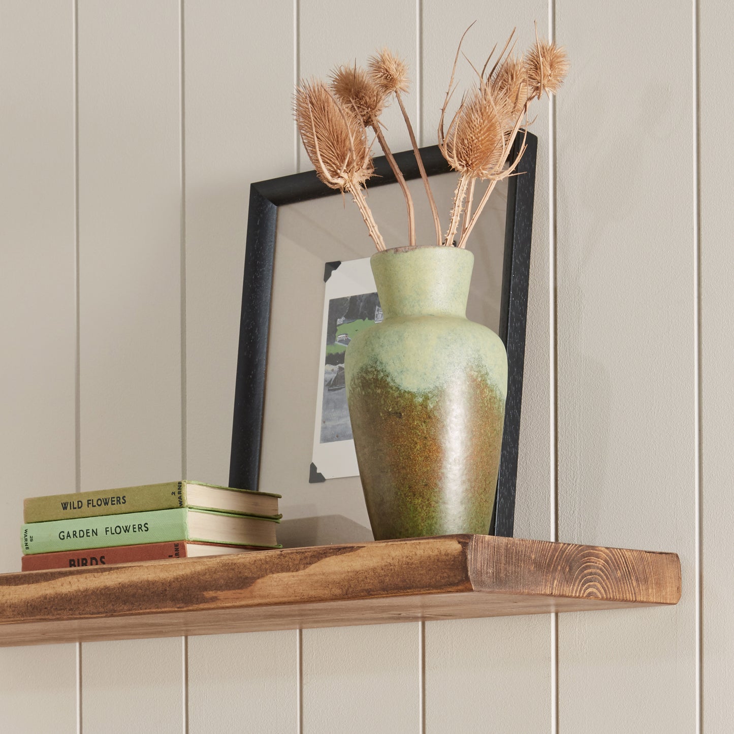 Solid Wood Floating Shelves