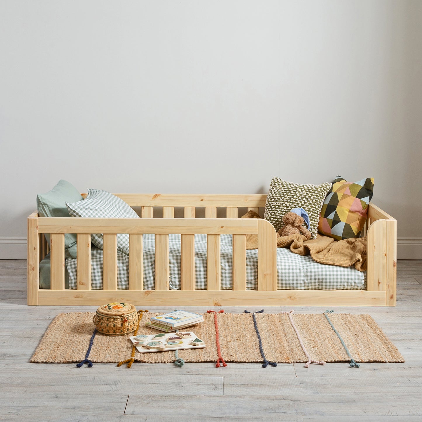 Roomix Transition Toddler Bed Natural