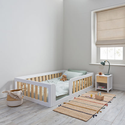 Roomix Transition Toddler Bed White