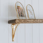 Scaffold Shelves with Brackets - 89 cm by 25 cm